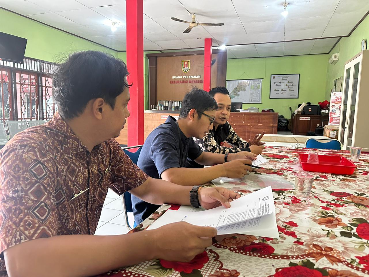 DISKOMINFO Kota Semarang Lakukan Survei Keamanan Informasi di Kelurahan Meteseh
